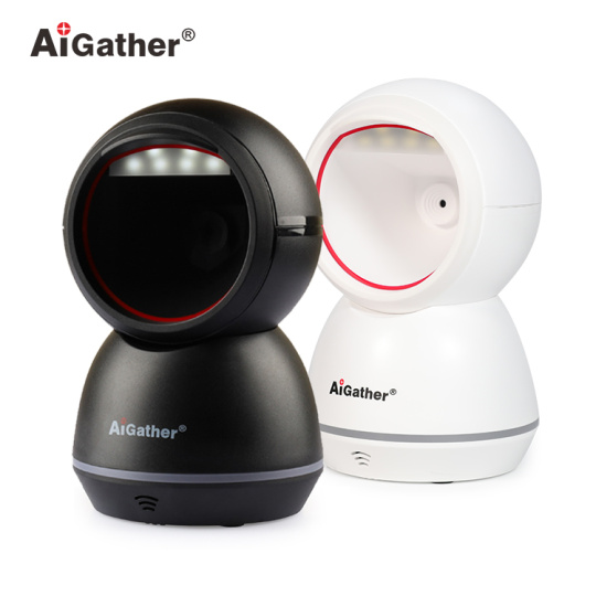 AIGATHER A-700 Lecteur Code A Barre 2D (Black)